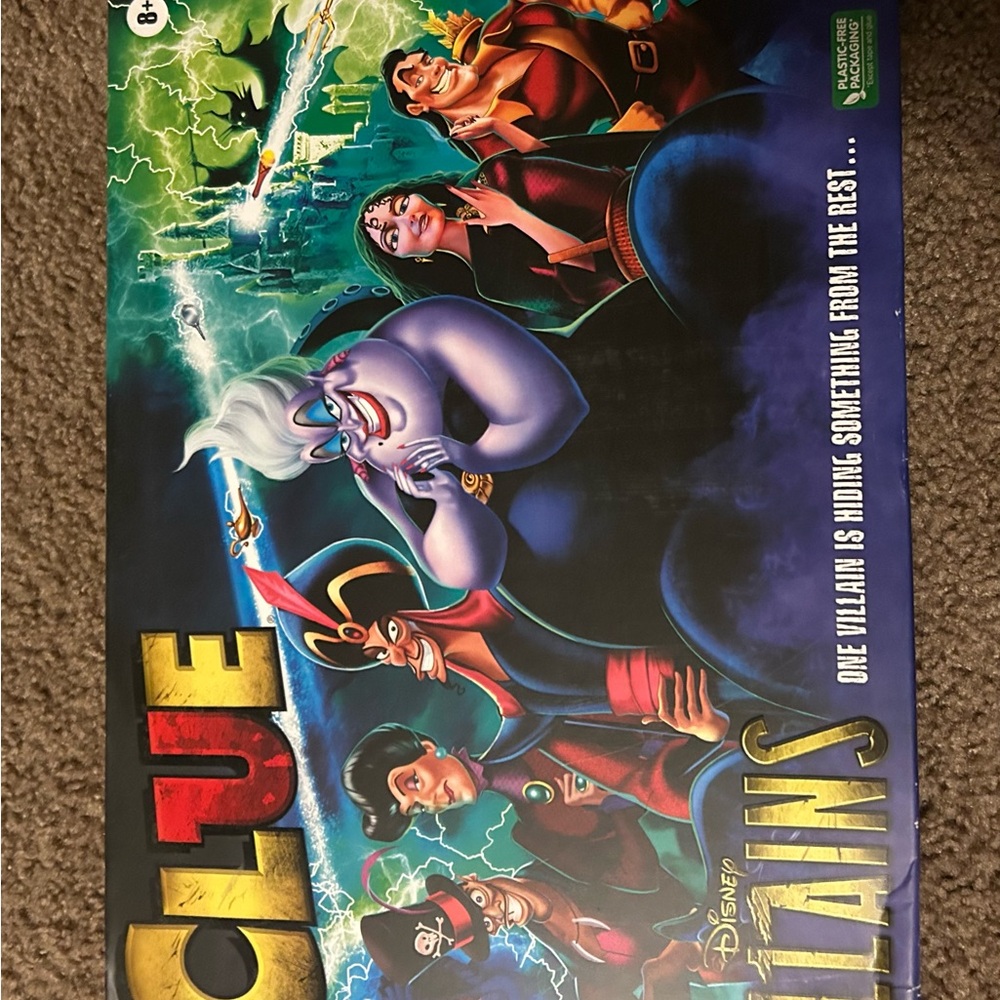 Disney Villains Clue Board Game